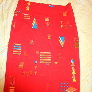 LuLaRoe "Cassie" pencil skirt  size large new without tags